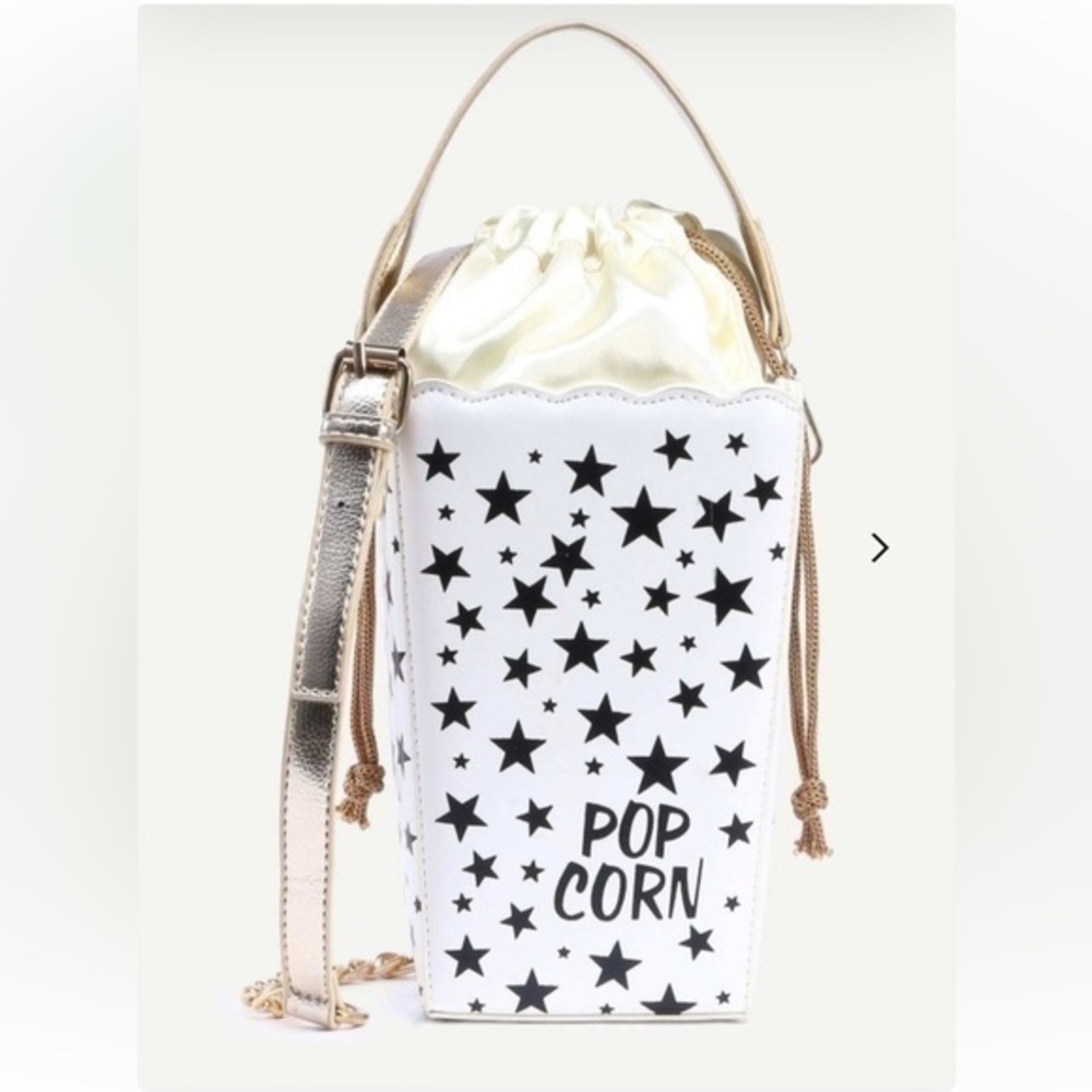 Popcorn container Crossbody purse